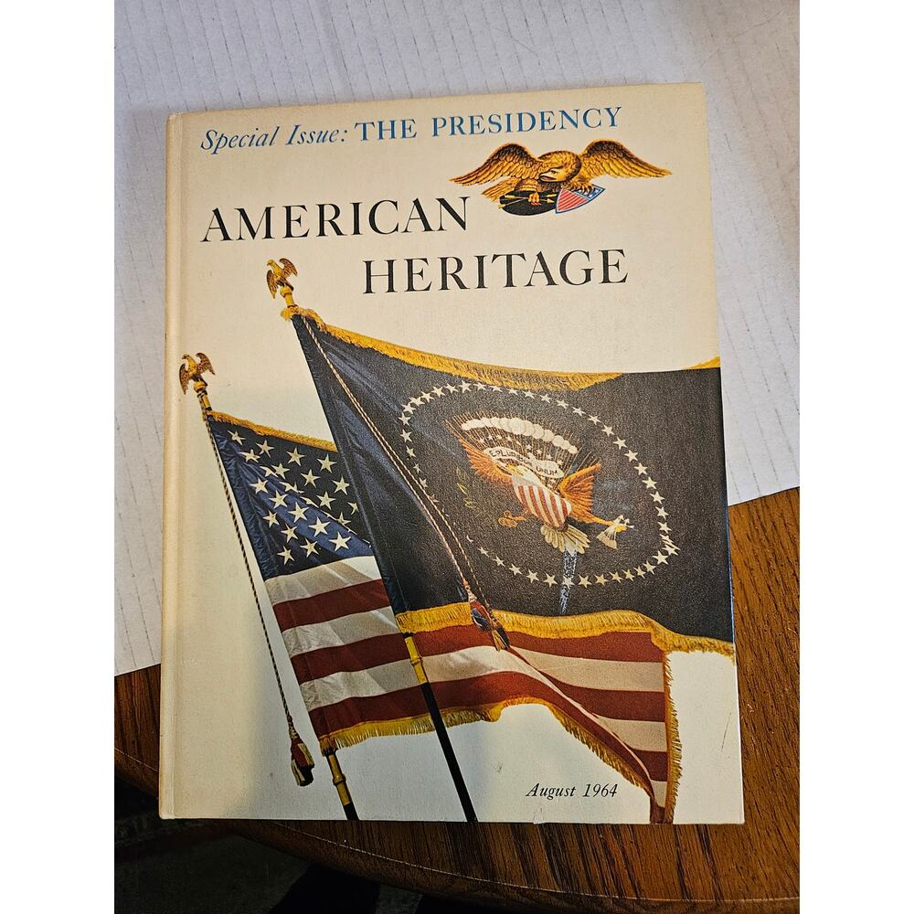 American Heritage Hardcover '63-'64 Books Illustrated history articles 6 books